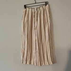 Madewell High Waisted Linen Pants